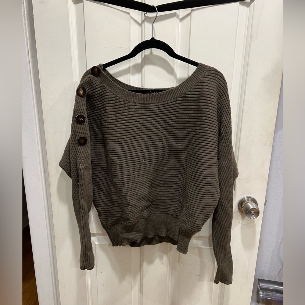 Zara Off the Shoulder Sweater